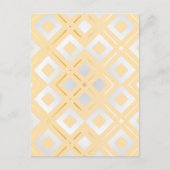 Geometrisch patroon van Kamelia 8 Briefkaart (Voorkant)