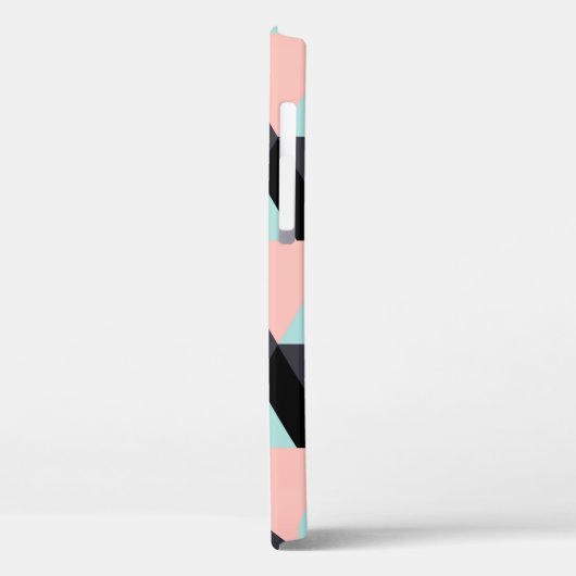 Geometrisch patroon van pasteelkleuren Case-Mate iPhone case (Achterkant / Links)