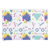 Geometrisch patroon van Retro Memphis Kussensloop (Voorkant-Rechts)