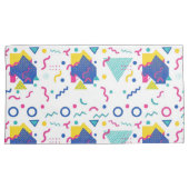 Geometrisch patroon van Retro Memphis Kussensloop (Voorkant-Rechts)