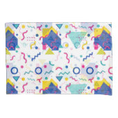 Geometrisch patroon van Retro Memphis Kussensloop (Voorkant)