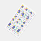 Geometrisch patroon van Retro Memphis Servet (Hoek)