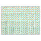 Geometrisch patroon veelkleurige patchwork tafelkleed (Voorkant (Horizontaal))