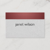 Geometrisch patroon visitekaartje (Voorkant)