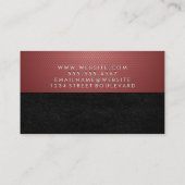 Geometrisch patroon visitekaartje (Achterkant)