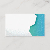 Geometrisch patroon visitekaartje (Achterkant)