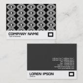 Geometrisch patroon visitekaartje (Voorkant / Achterkant)