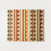 Geometrisch patroon wandkleed (Voorkant (horizontaal))