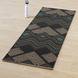 Geometrisch patroon yogamat