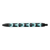 Geometrisch patroon zwarte inkt pen (Voorkant)