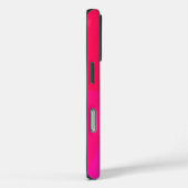 Geometrisch Patroonontwerp in rood en roze Case-Mate iPhone Case (Achterkant / Rechts)