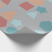 Geometrisch patroonpapier cadeaupapier (Hoek)