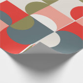 Geometrisch patroonpapier cadeaupapier (Hoek)