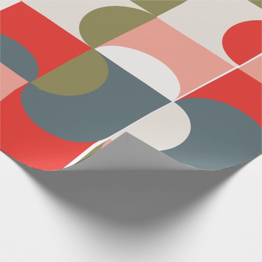 Geometrisch patroonpapier cadeaupapier (Hoek)