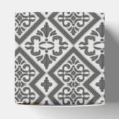 geometrisch patroonrooster bedankdoosjes (Bovenkant)