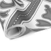 geometrisch patroonrooster cadeaupapier (Rol Hoek)