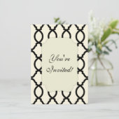 geometrisch patroonrooster kaart (Staand voorkant)