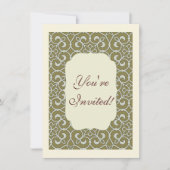 geometrisch patroonrooster kaart (Voorkant)