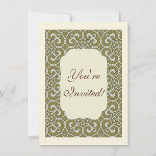 geometrisch patroonrooster kaart