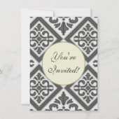 geometrisch patroonrooster kaart (Voorkant)