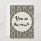 geometrisch patroonrooster kaart (Voorkant)