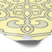 geometrisch patroonrooster poster (Hoek)