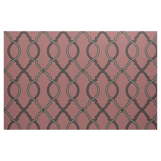 geometrisch patroonrooster stof (Fat Quarter)