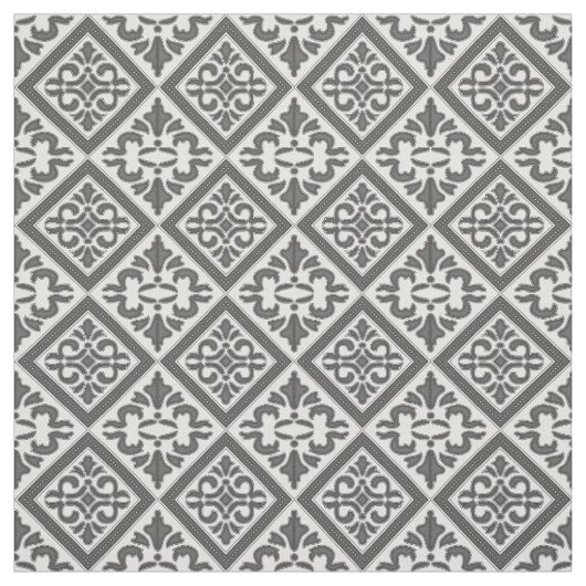 geometrisch patroonrooster stof (Swatch)