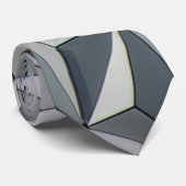 Geometrisch patroonStropdas Stropdas (Opgerold)