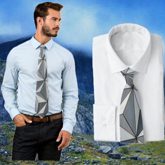 Geometrisch patroonStropdas Stropdas