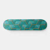 geometrisch persoonlijk skateboard (Horizontaal)