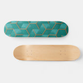 geometrisch persoonlijk skateboard (Horizontaal)