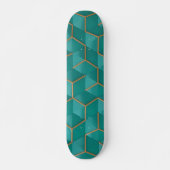 geometrisch persoonlijk skateboard (Voorkant)