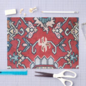 Geometrisch Perzisch Tapijt met Medaillon Foto Tis Tissuepapier (Craft)