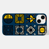 Geometrisch pictogram Grid Telefoonhoes Case-Mate iPhone Case (Achterkant (horizontaal))