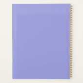 Geometrisch plan voor speciaal schatte projectmana planner (Achterkant)