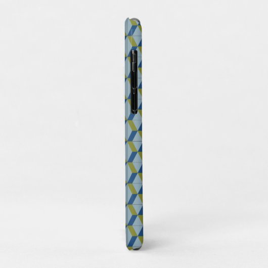 Geometrisch Portugees tegels patroon in zachte kle Case-Mate iPhone Case (Achterkant/links)