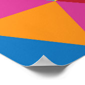 Geometrisch poster (Hoek)