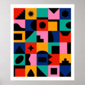 Geometrisch Poster (Voorkant)