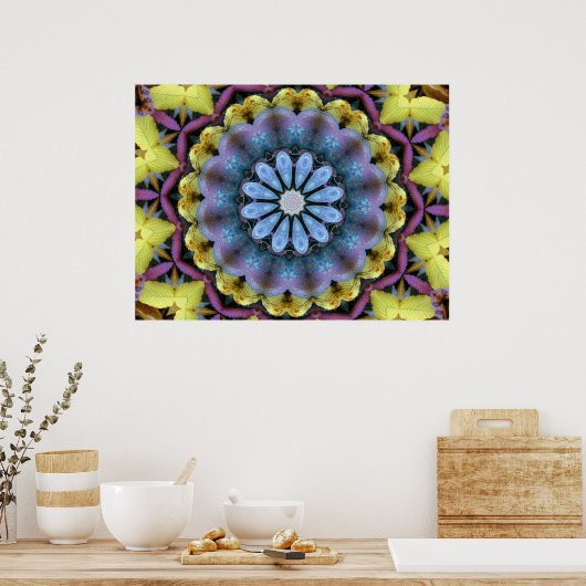 Geometrisch Poster (Keuken)