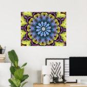 Geometrisch Poster (Thuiskantoor)