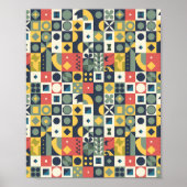 Geometrisch Poster (Voorkant)