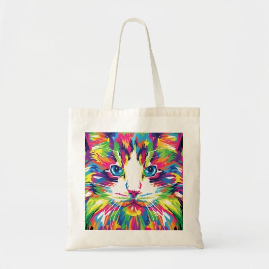 Geometrisch prismatisch ontwerp-32453 tote bag (Voorkant)