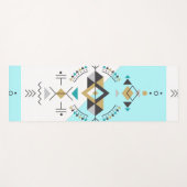 Geometrisch proefontwerp yogamat (Voorkant (horizontaal))