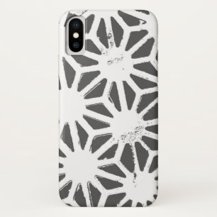 Geometrisch profiel van steenkoolgrijs Case-Mate iPhone case