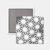 Geometrisch profiel van steenkoolgrijs magneet (Voorkant / Achterkant)