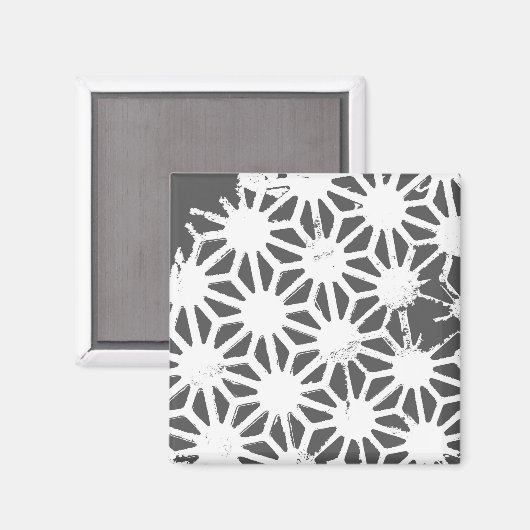 Geometrisch profiel van steenkoolgrijs magneet (Voorkant / Achterkant)