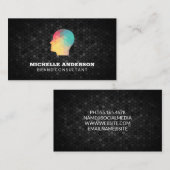 Geometrisch profiel visitekaartje (Voorkant / Achterkant)