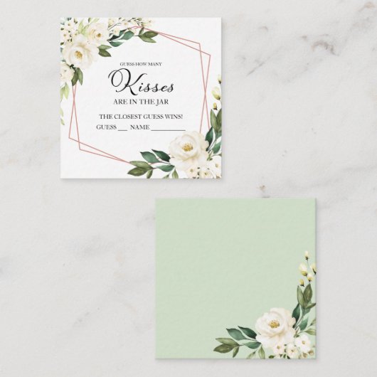 Geometrisch raden hoeveel kussen Kaarten (Voorkant / Achterkant)