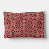 Geometrisch retroflowerpatroon etui (Achterkant)